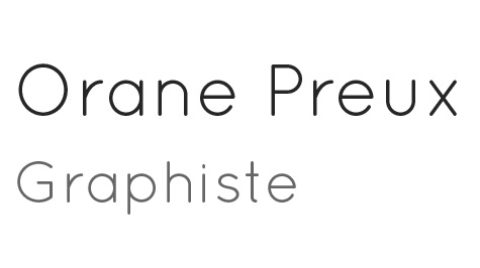 Orane Preux – Design graphique & communication